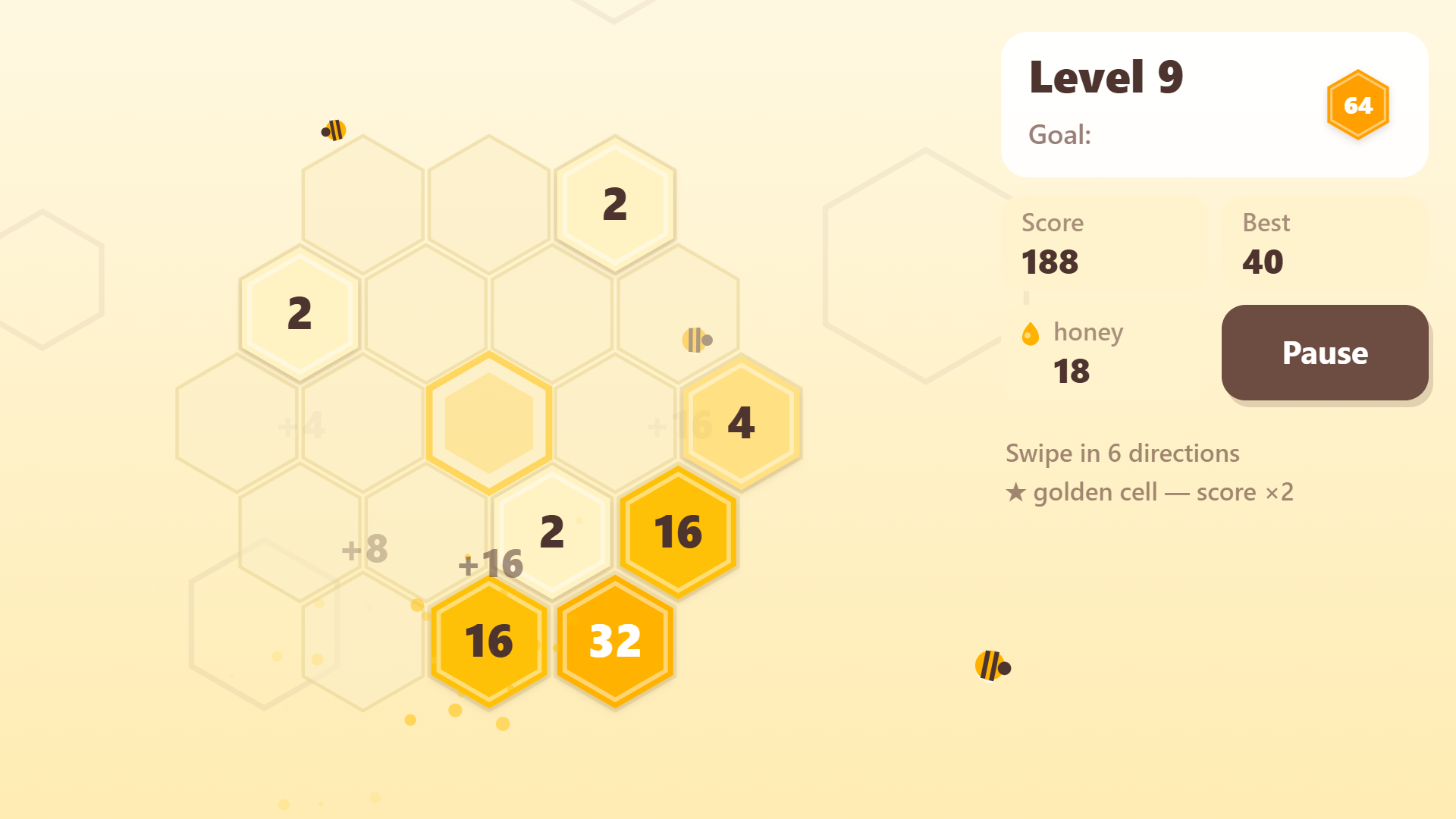 Honey Hex — screenshot 2