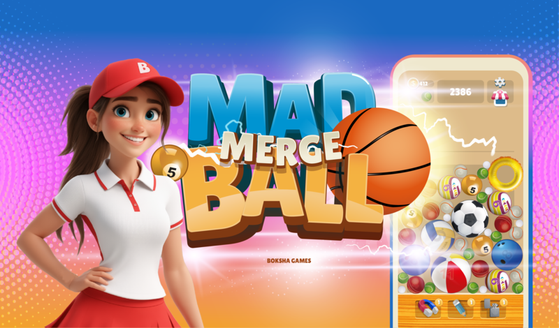 Mad Merge Ball game cover