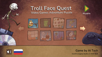 Troll Face Quest Video Games Adventure Puzzle