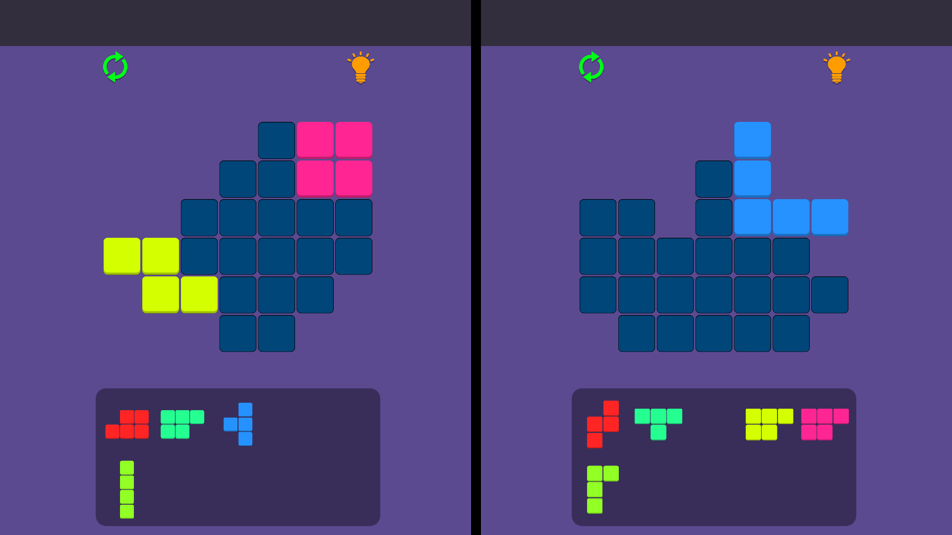 Puzzle Blocks: Fill It Completely — screenshot 1