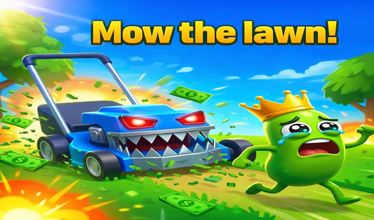 Подстриги газон!