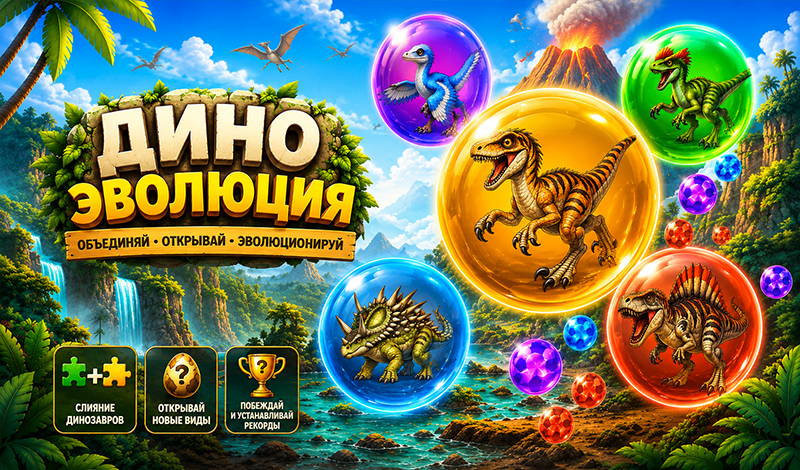 Дино Эволюция game cover
