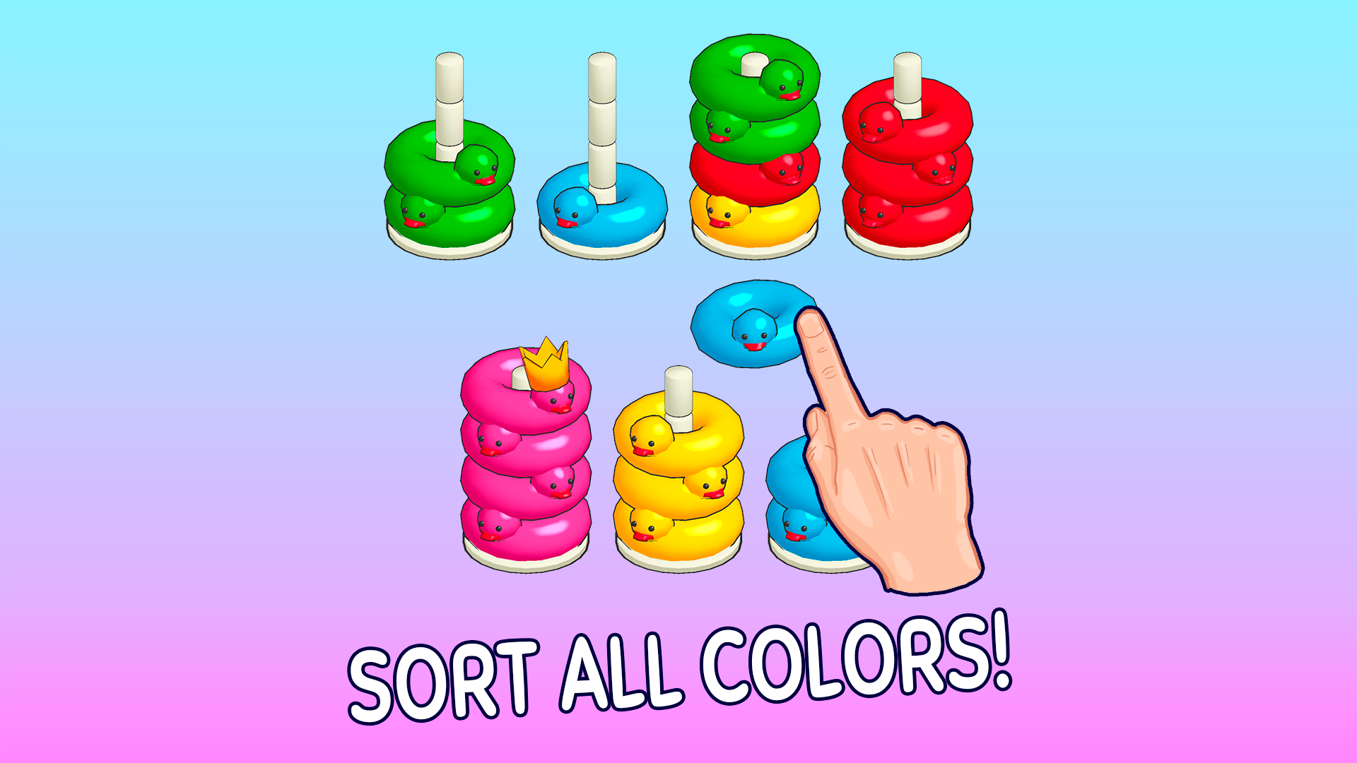 Duck Sort Puzzle screenshot