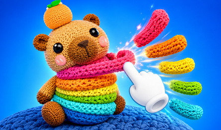 Yarn puzzle in 3D