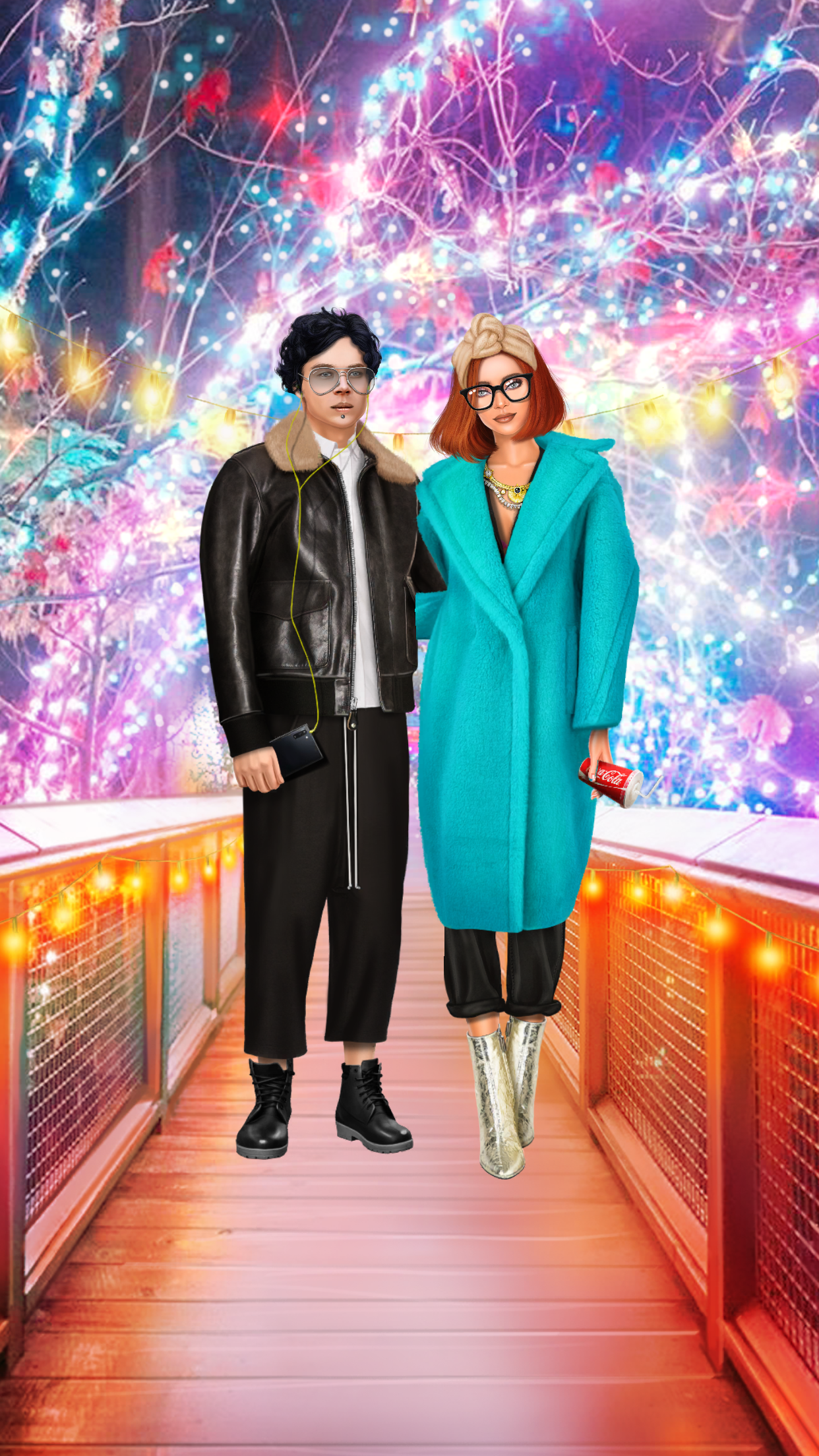 Rich College Couple Dress Up screenshot 12