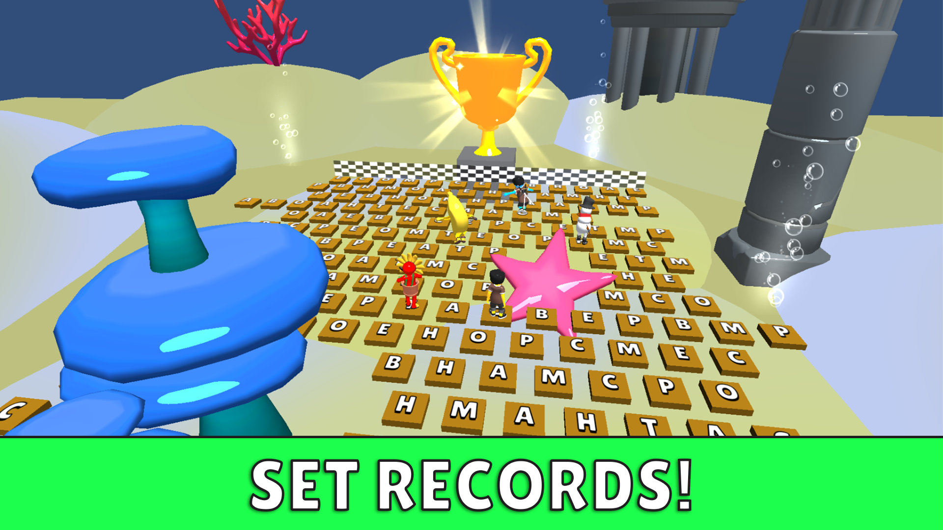 Jump on the Letters! Learn to Type! — screenshot 2
