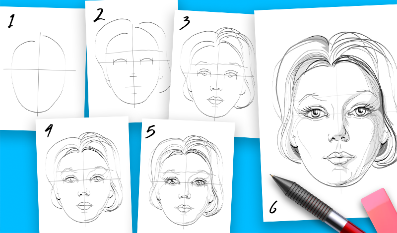 How to draw : Pencil Sketching game cover