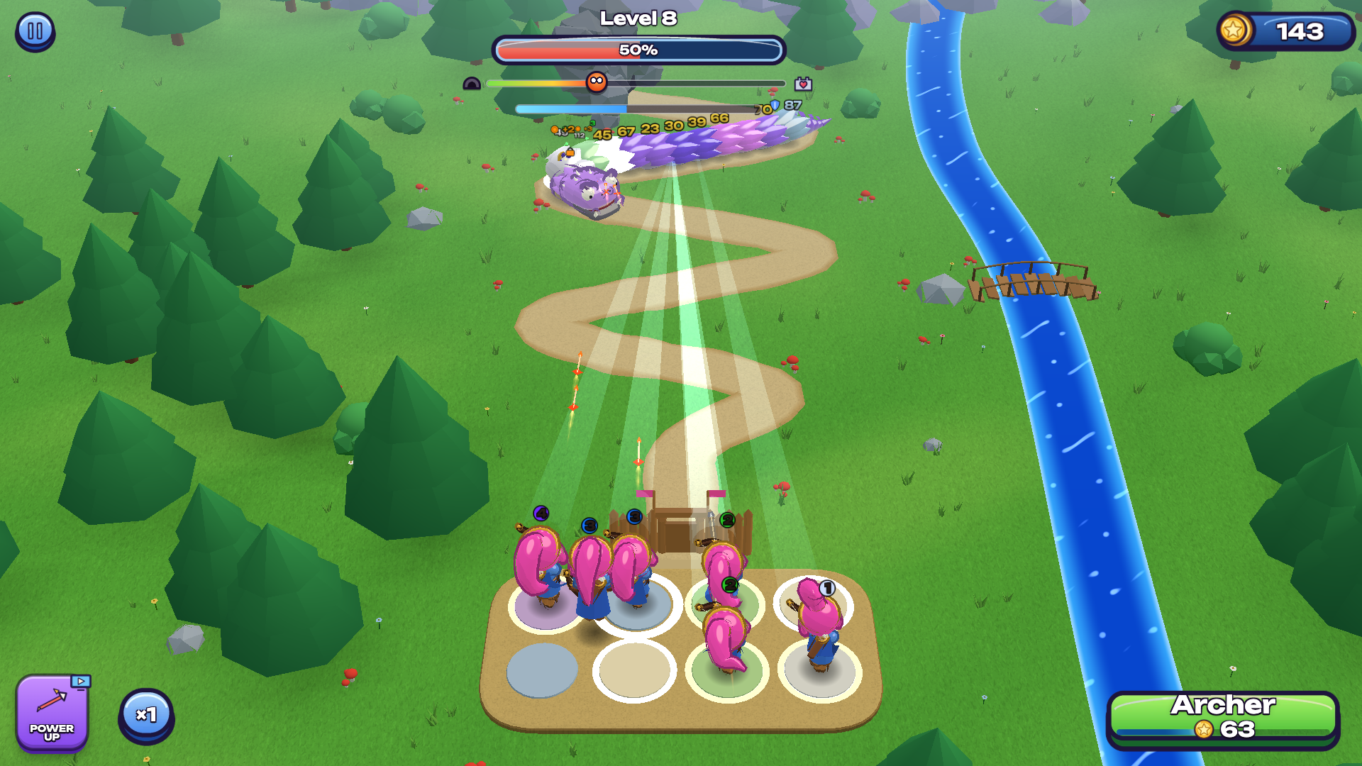 Snake Defense screenshot 1