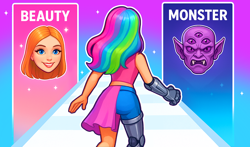 Beauty or Monster? Build a Princess! game cover
