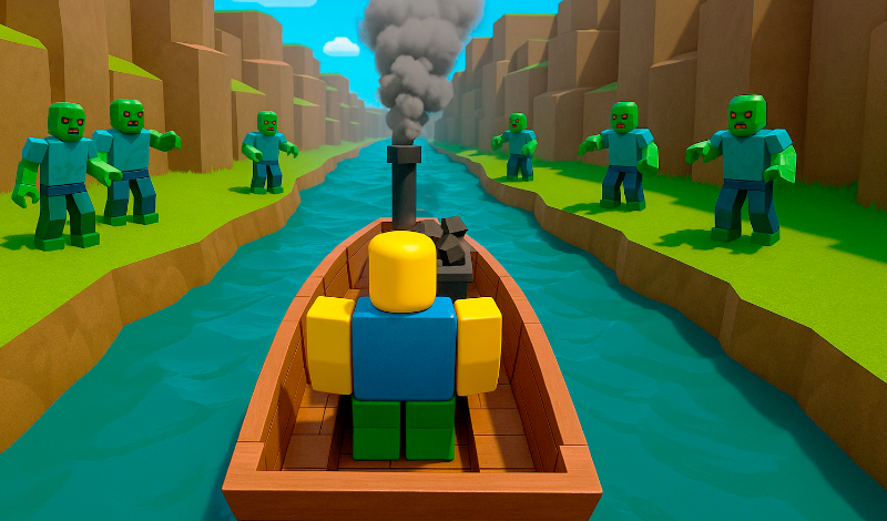 Obby & Dead River game cover