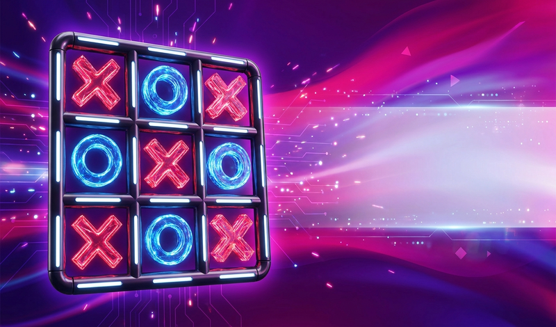 Tic Tac Toe: Neon Arena game cover