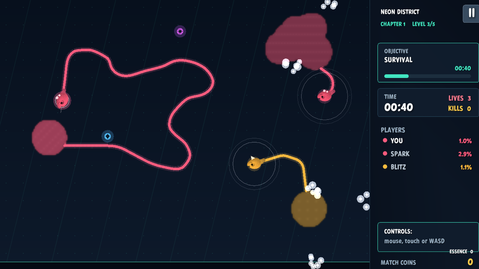Worm Clash.io: Snake Battle — screenshot 4
