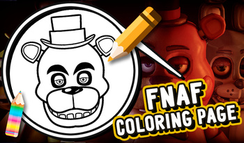 FNAF Coloring Page