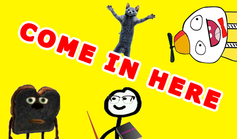 Come in here game cover