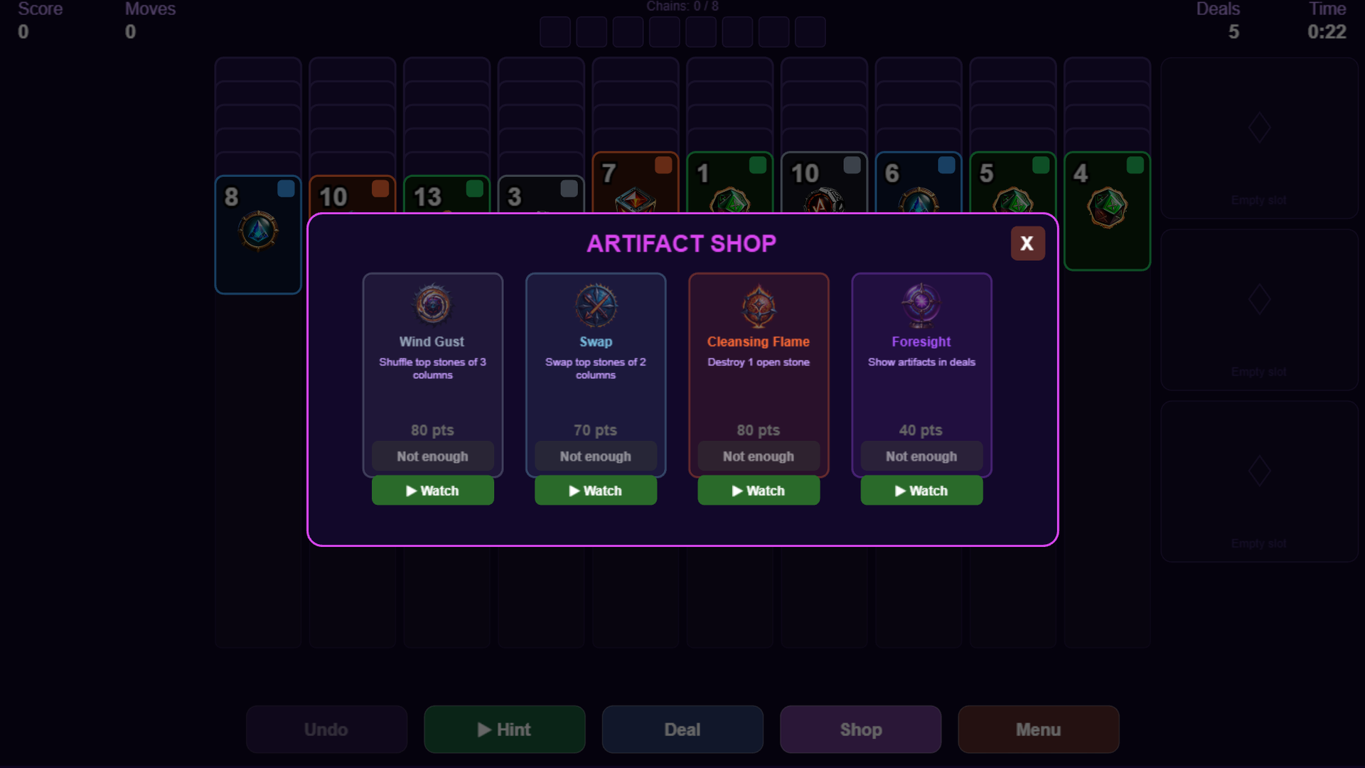 Arkanites: Stone Weaving — screenshot 2