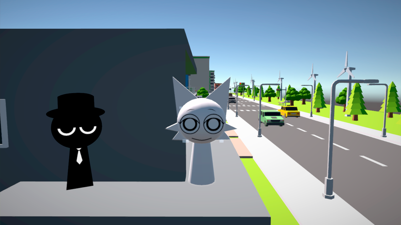 Sprunki 3D: Find All in the City (by Starodymov): Play