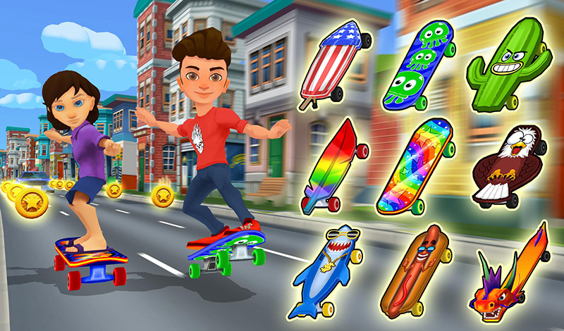 Skateboard Master game cover