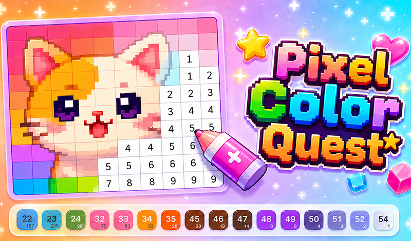 Pixel Color Quest game cover
