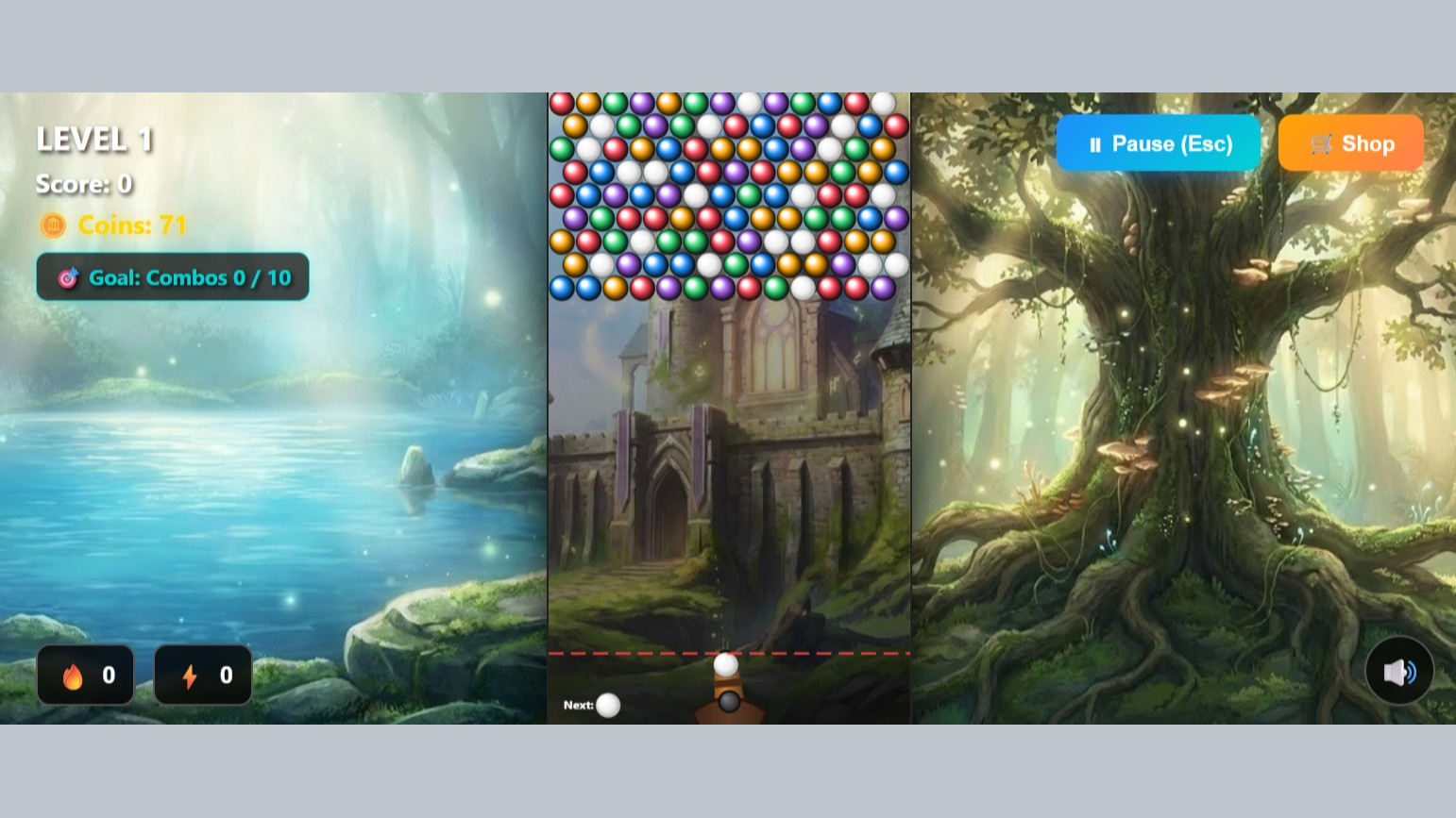 Mega bubble battle — screenshot 1