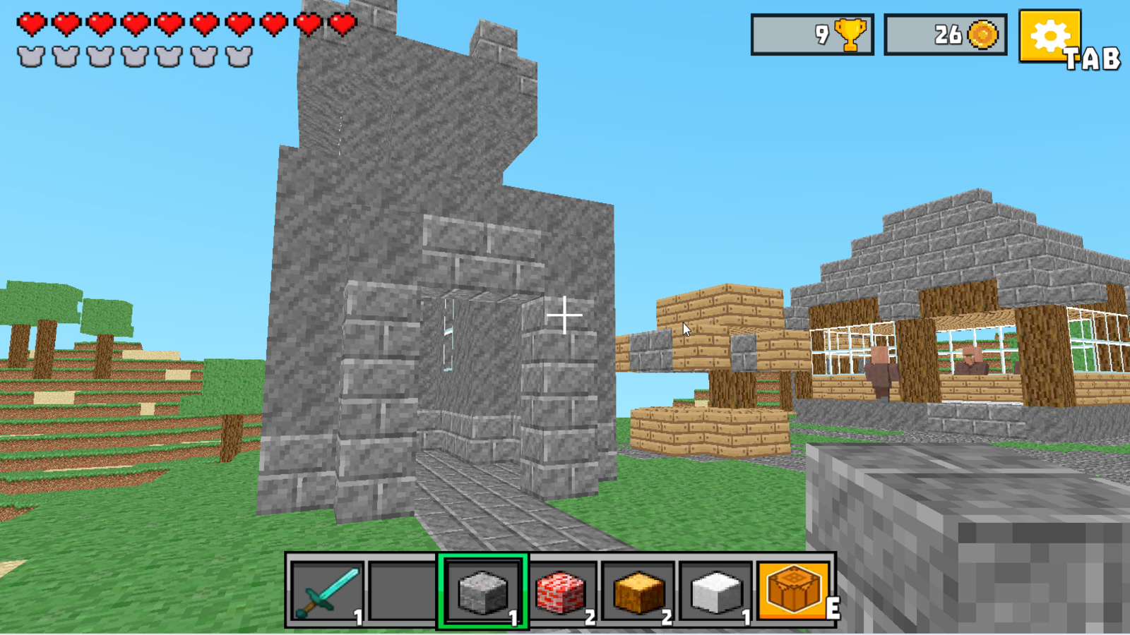 Noob defends the village screenshot