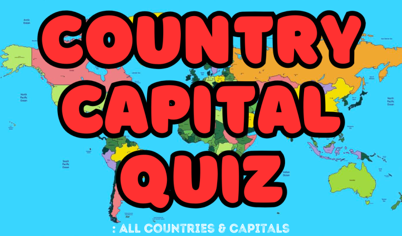 Country Capital Quiz: All Countries & Capitals game cover