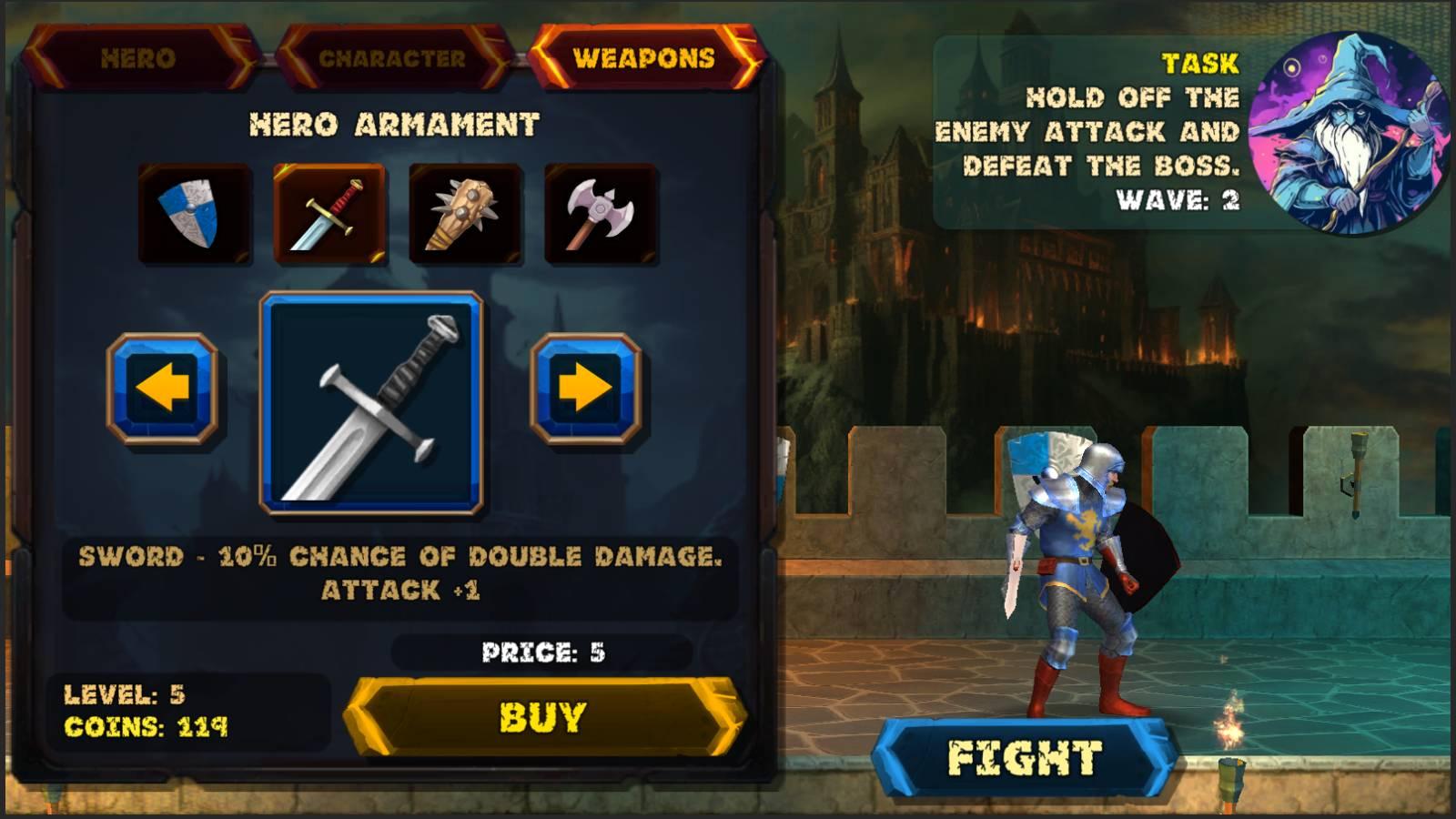 Siege: fighting for wall screenshot