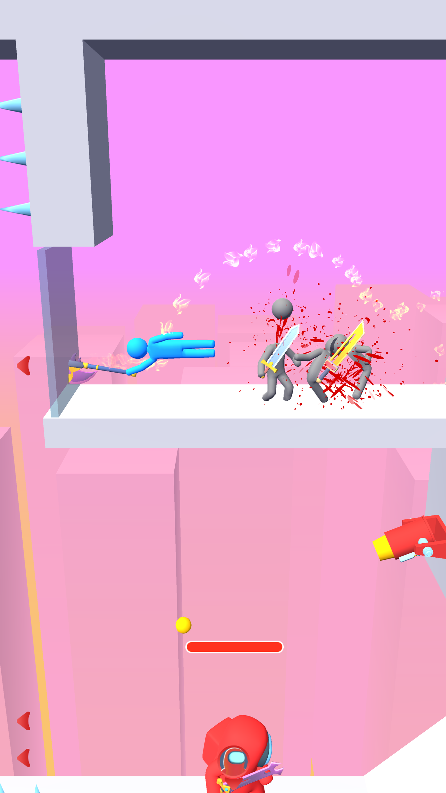 Ninja Stickmen: Knife Master 3D screenshot 12