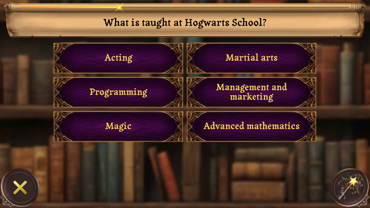 Wizard School: Quiz & Potion Making — screenshot 7
