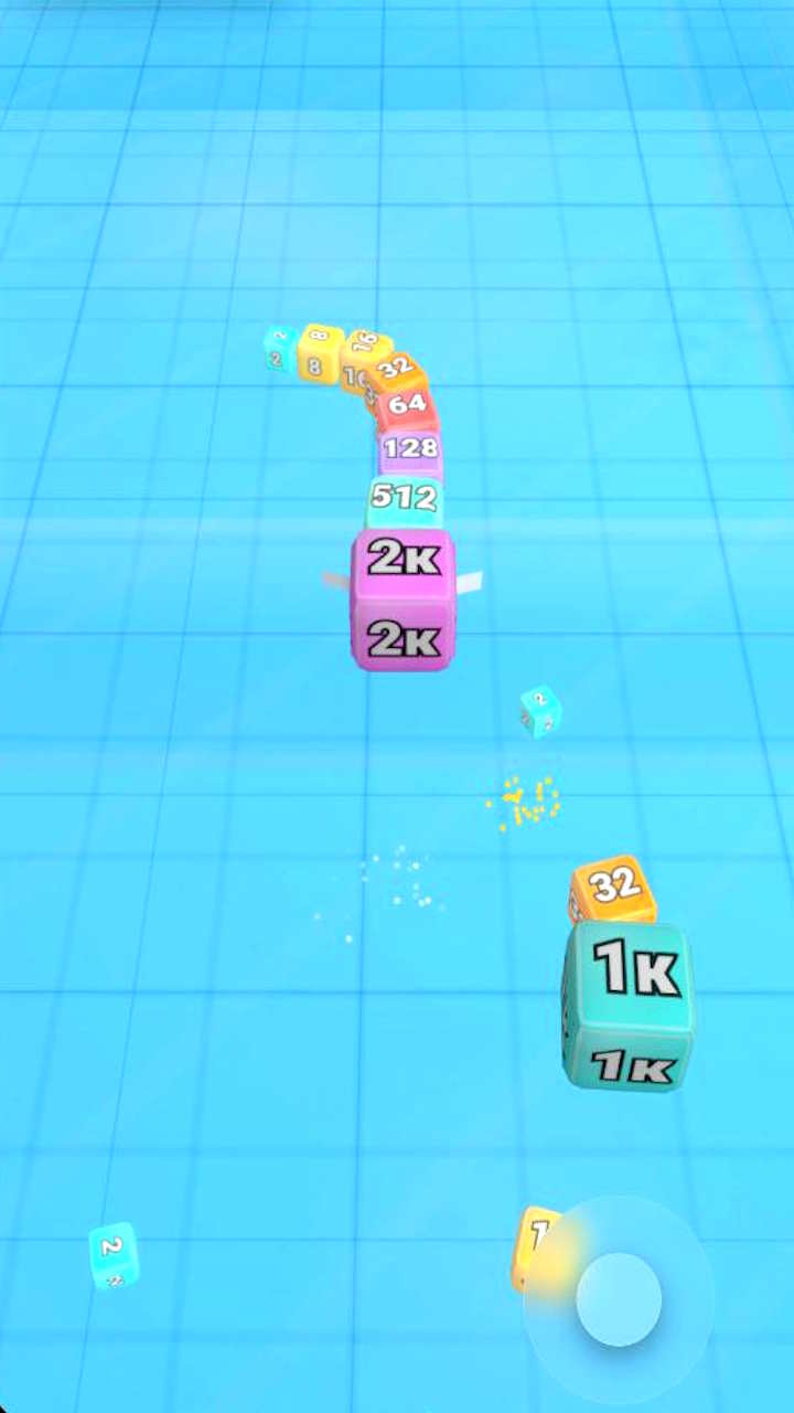 Snake Merge 2048 screenshot 6
