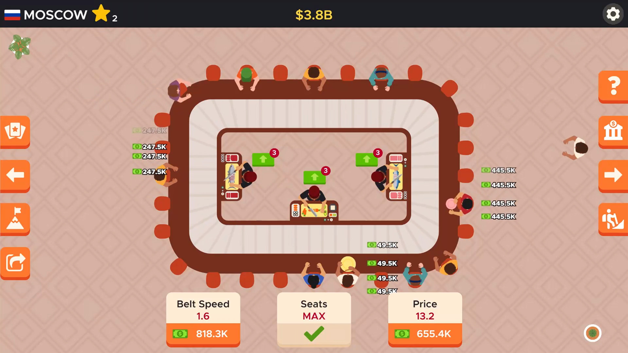 Idle Sushi Bar Tycoon — screenshot 1