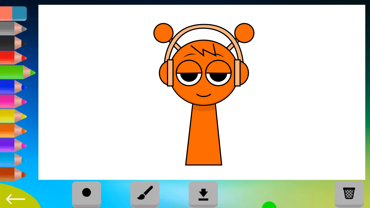 Sprunki Coloring Phase 1 screenshot