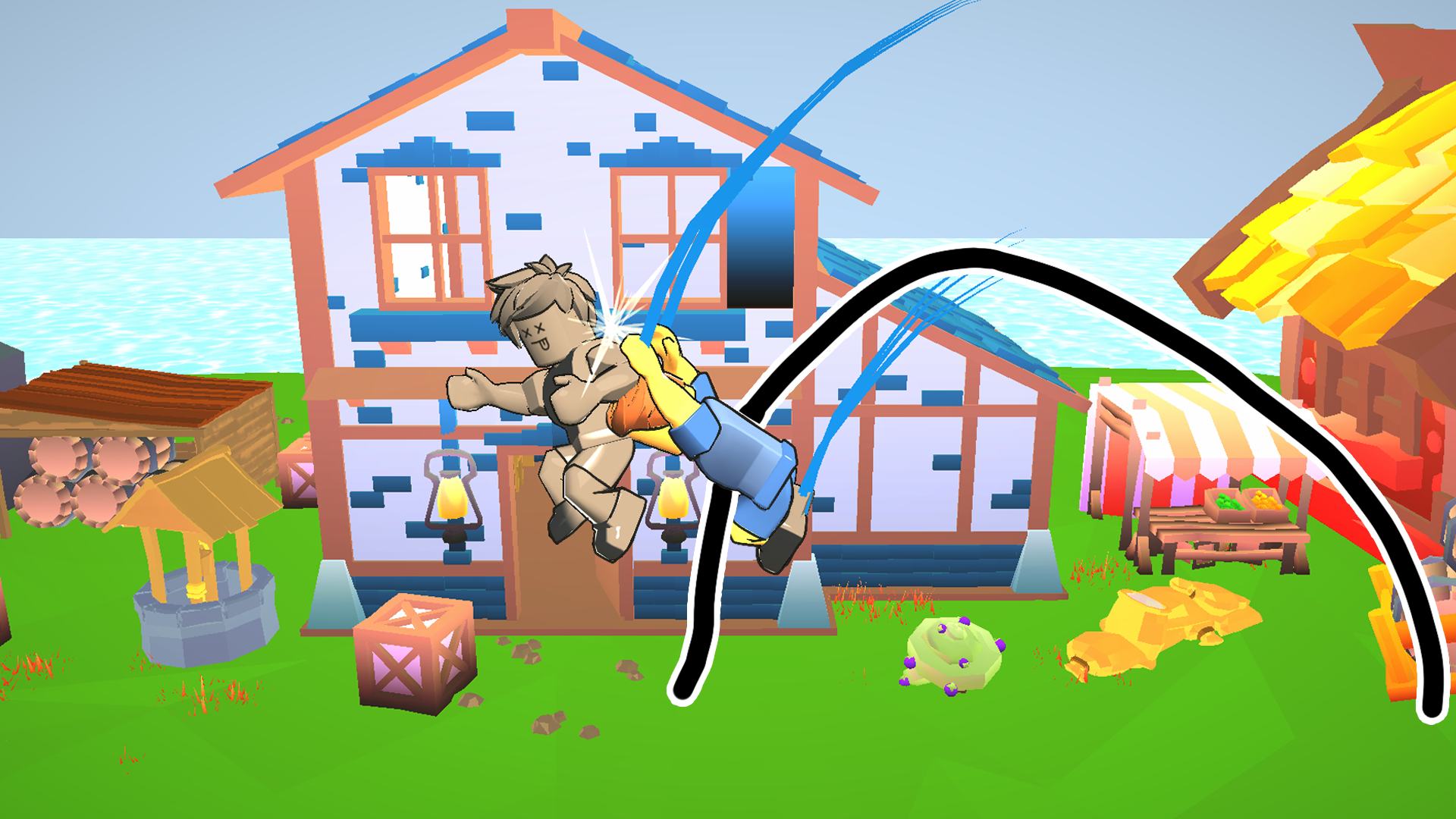 Blocks Combat Fight Simulator: Draw Strike! screenshot