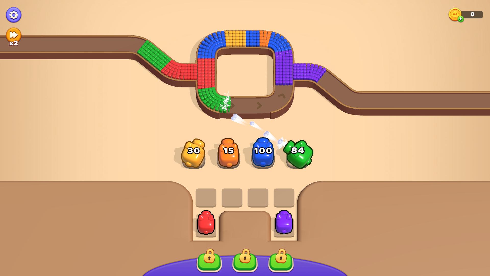 Cubeshoot! Loop Puzzle — screenshot 1