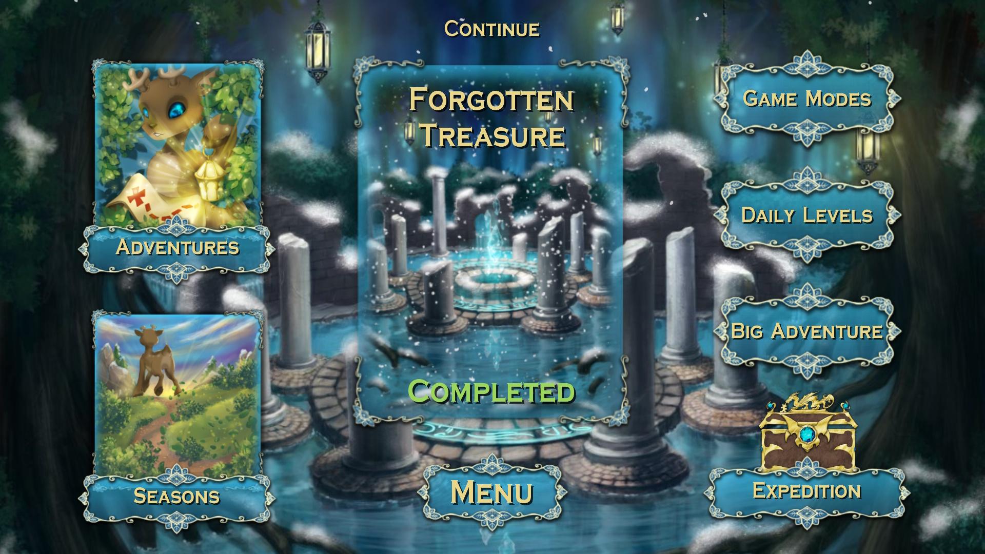 Forgotten Treasure 2 Match 3 screenshot