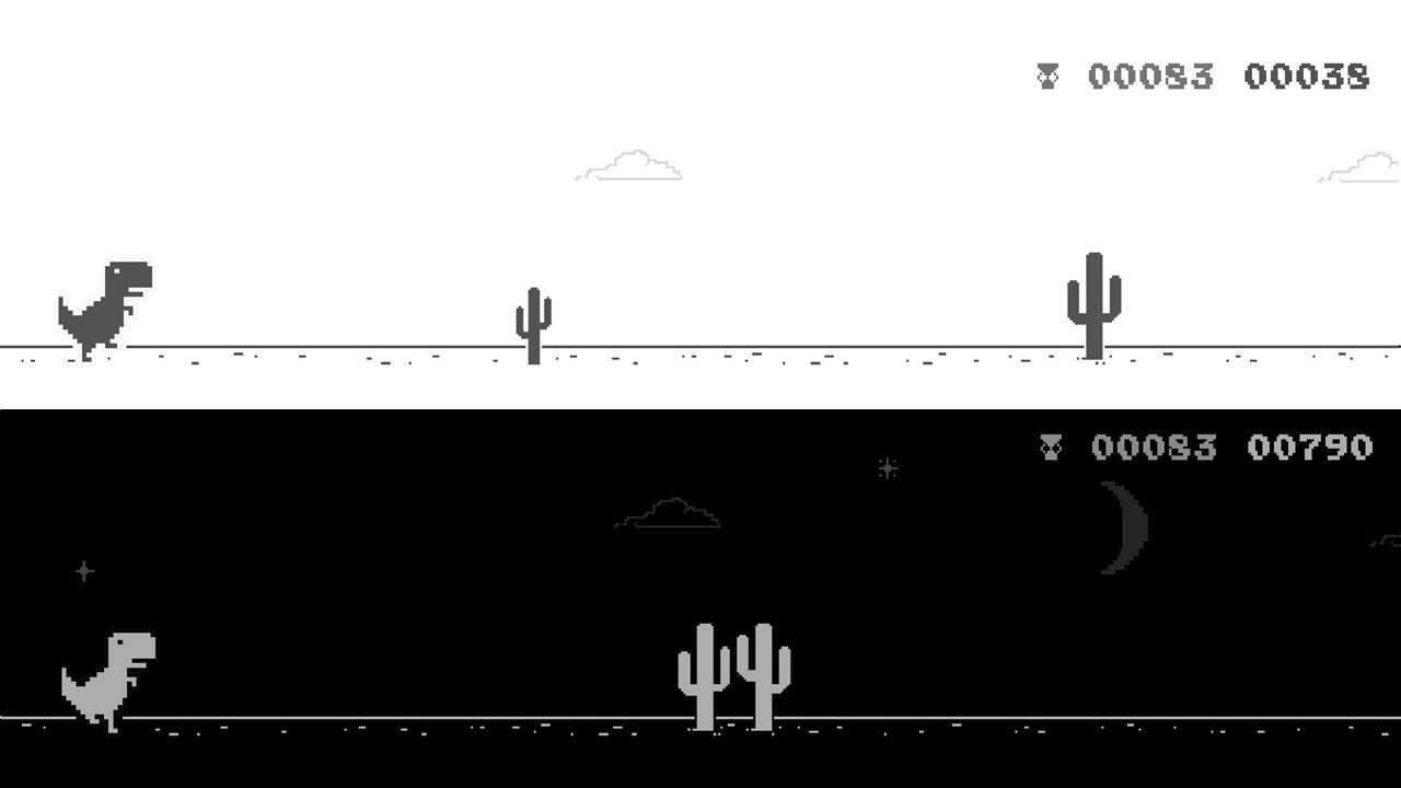 Jumping Dinosaur - the legendary browser game! — screenshot 1