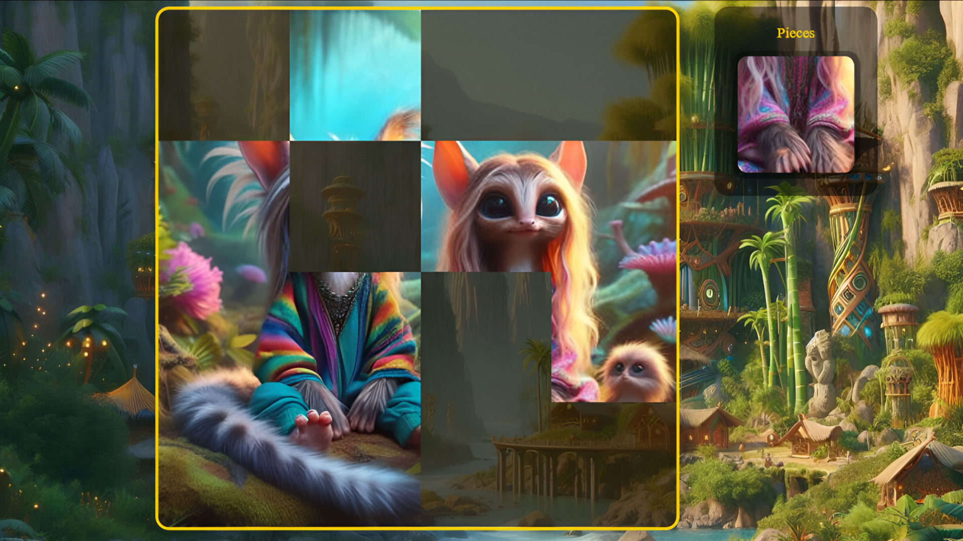 Puzzles: Fantasy World — screenshot 1