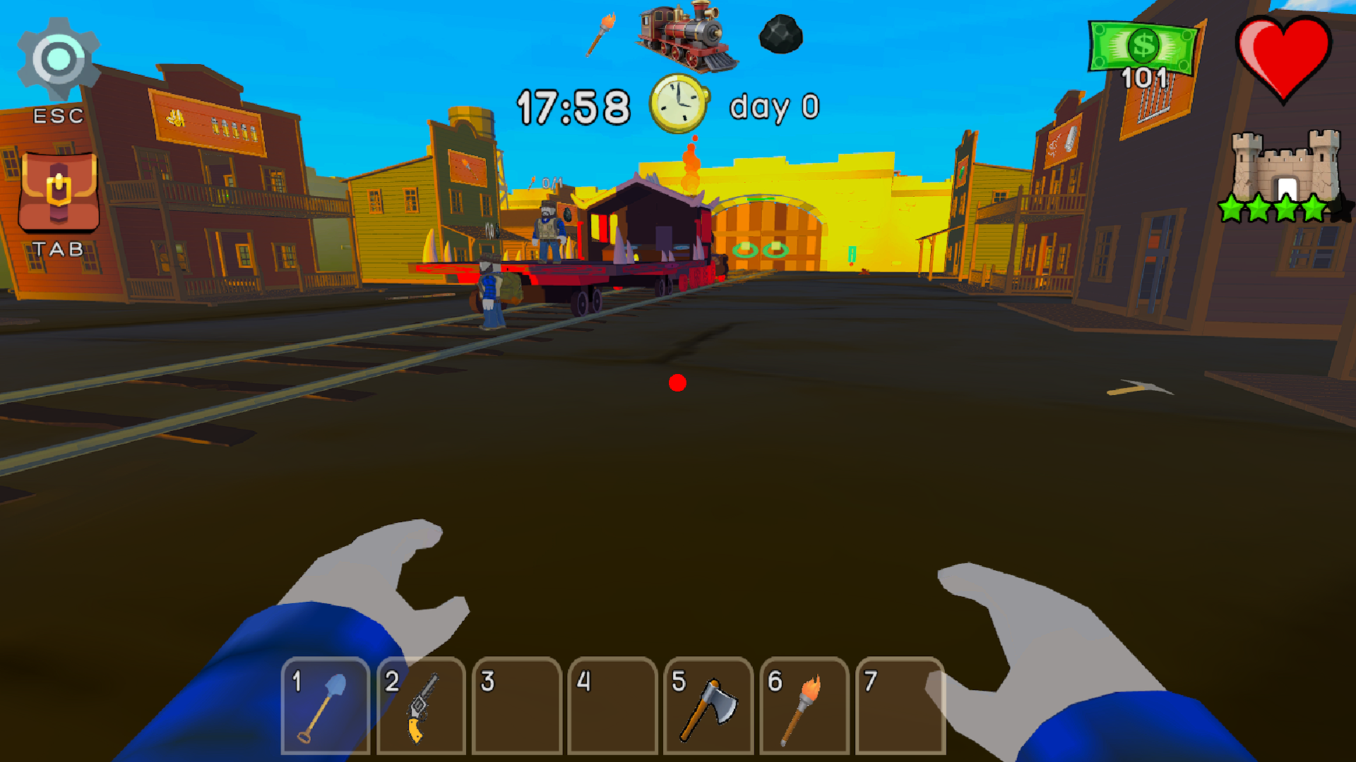 Dead rails outpost screenshot