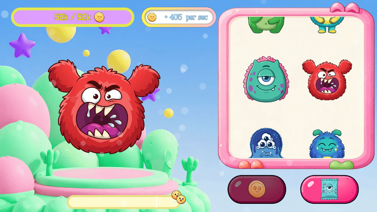 Monstrix Clicker: Unlock Them All — screenshot 2
