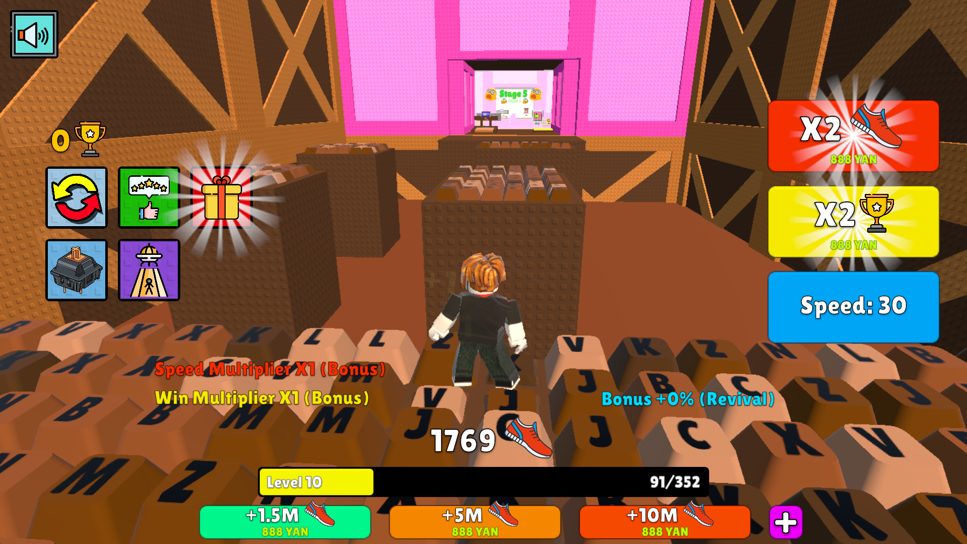 Obby: Run on keycaps — screenshot 3