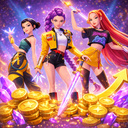 HUNTR/X: Upgrade K-pop Idols Online