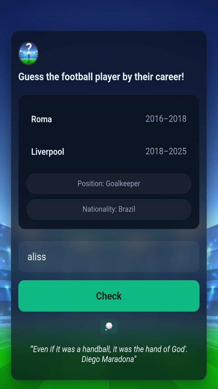 Guess the football player by their career! screenshot 3