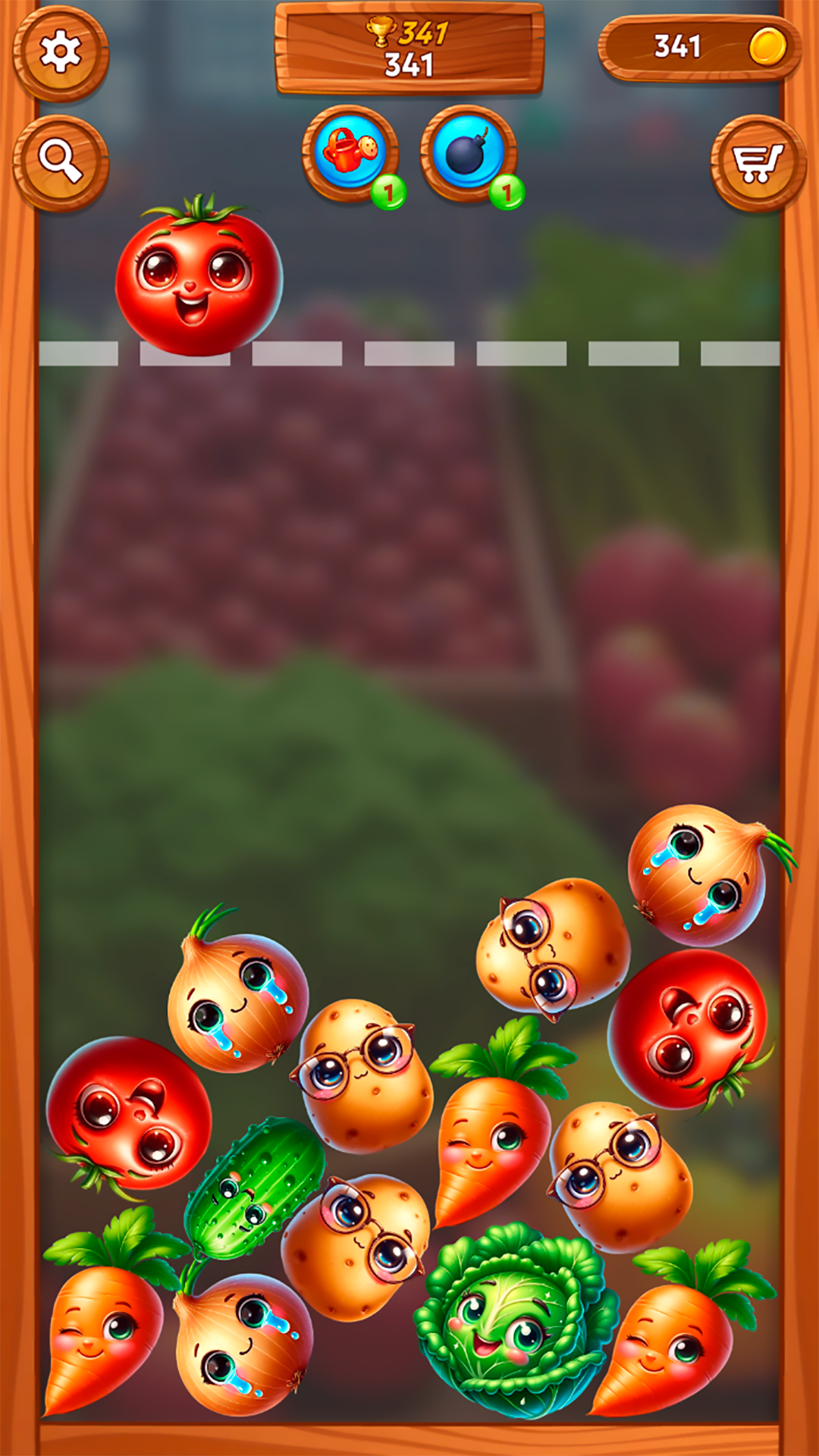 Merge vegetables: Harvest 2026! screenshot 4