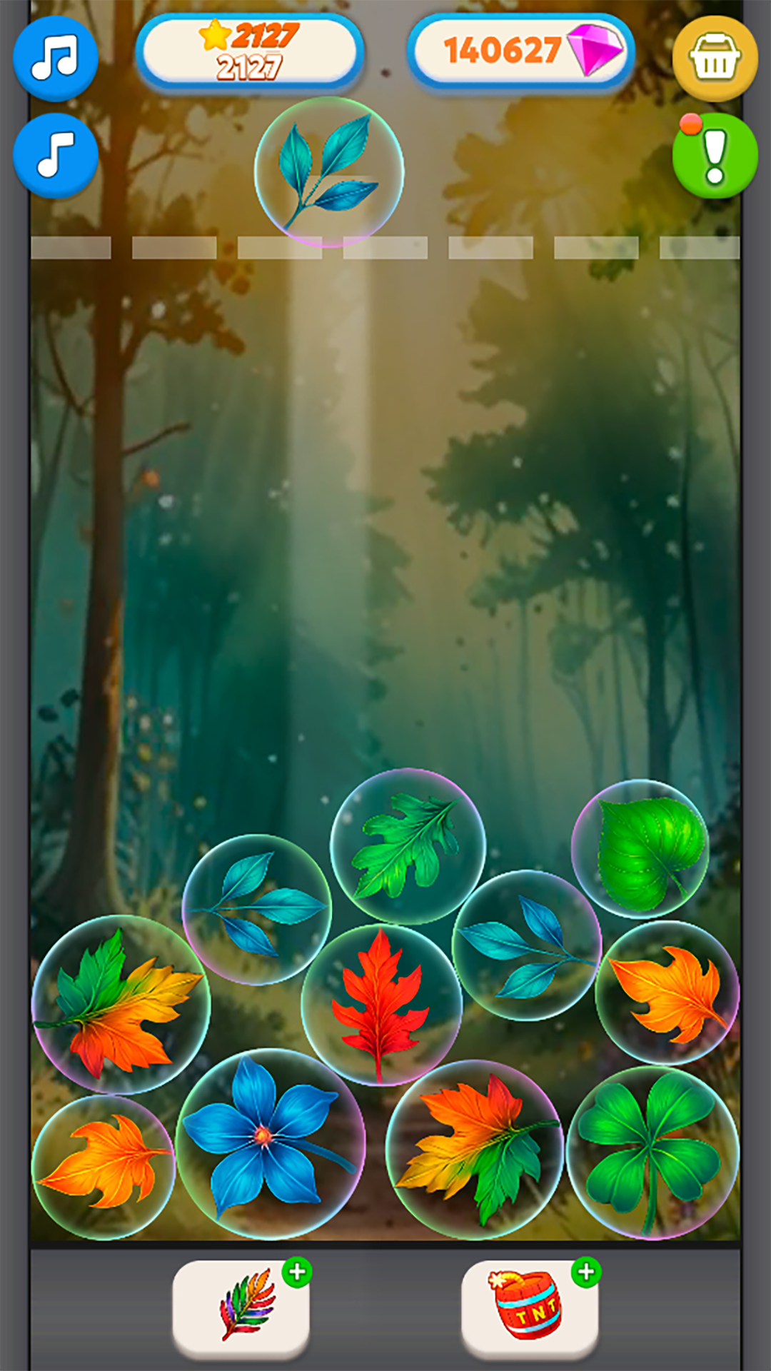 Merge leaves: Autumn leaf fall! screenshot 5