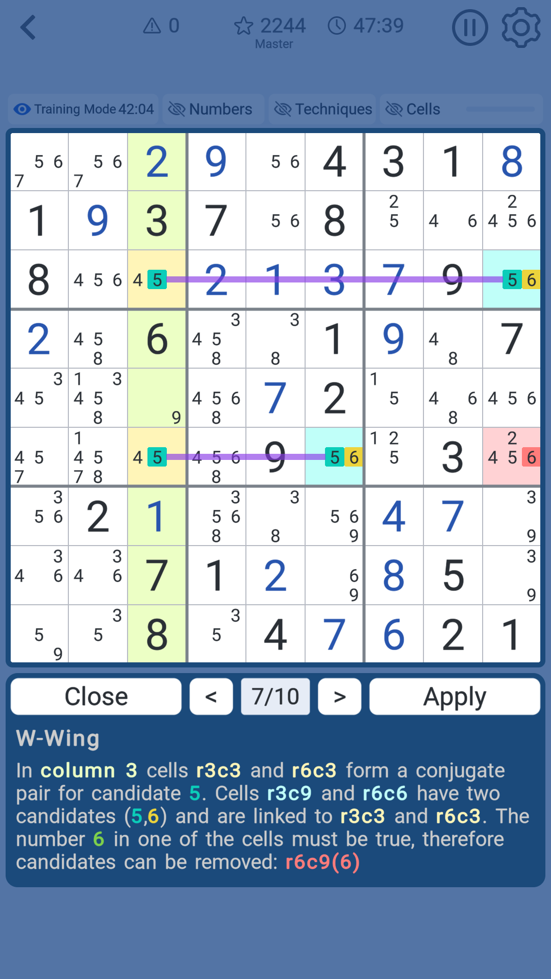 Sudoku: Zen Master screenshot 5