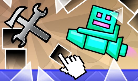 Geometry Dash: Make your own level with a ship