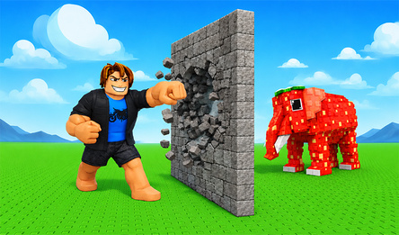 Obby: Break Wall for Cool Brainrot