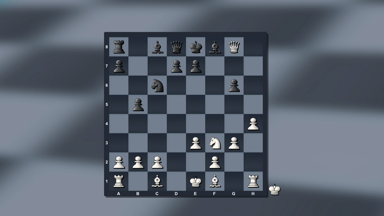 Chess with a computer and for two screenshot