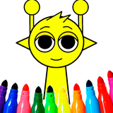 Sprunki - Coloring Book for Kids