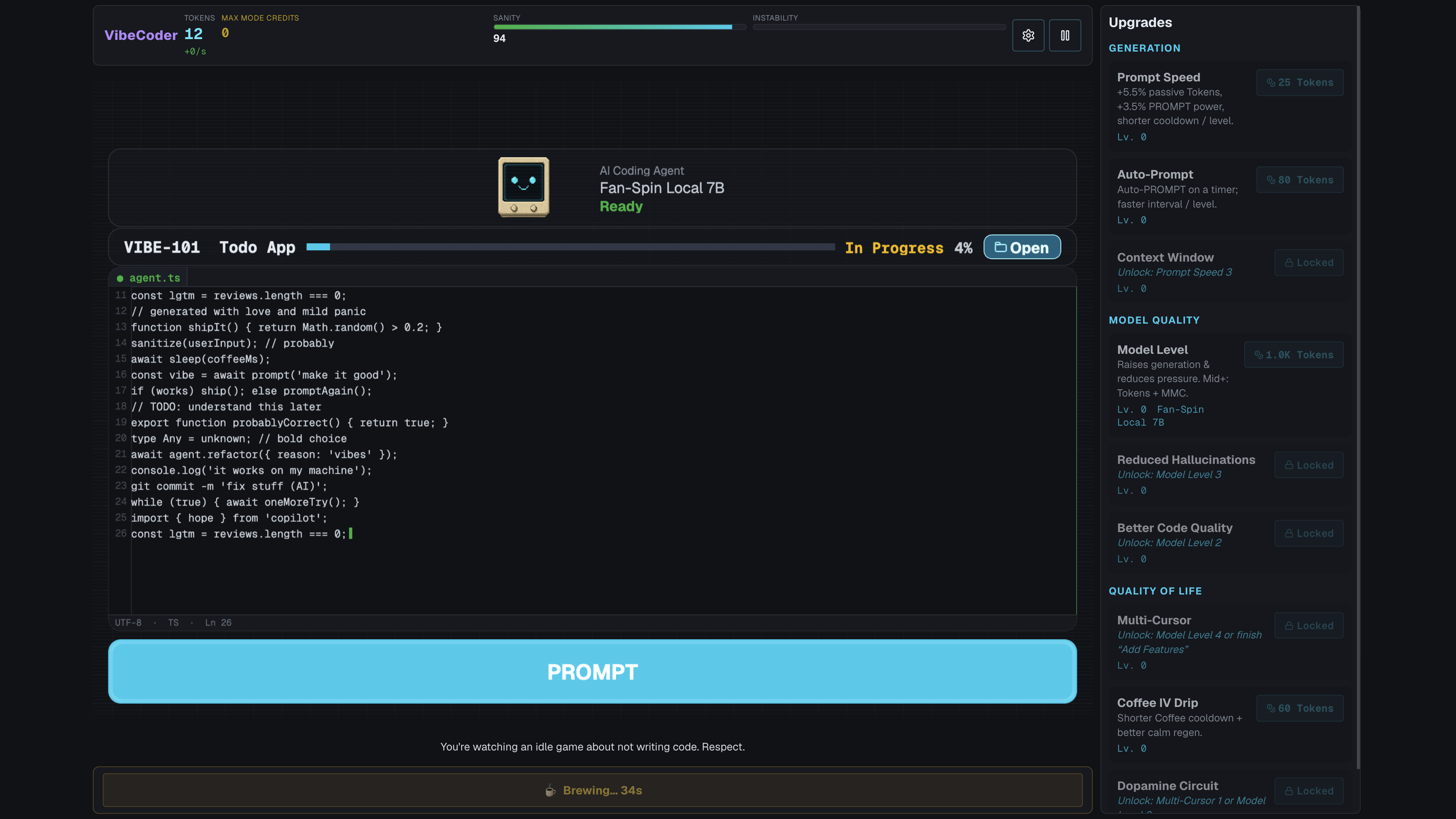 VibeCoder — screenshot 1