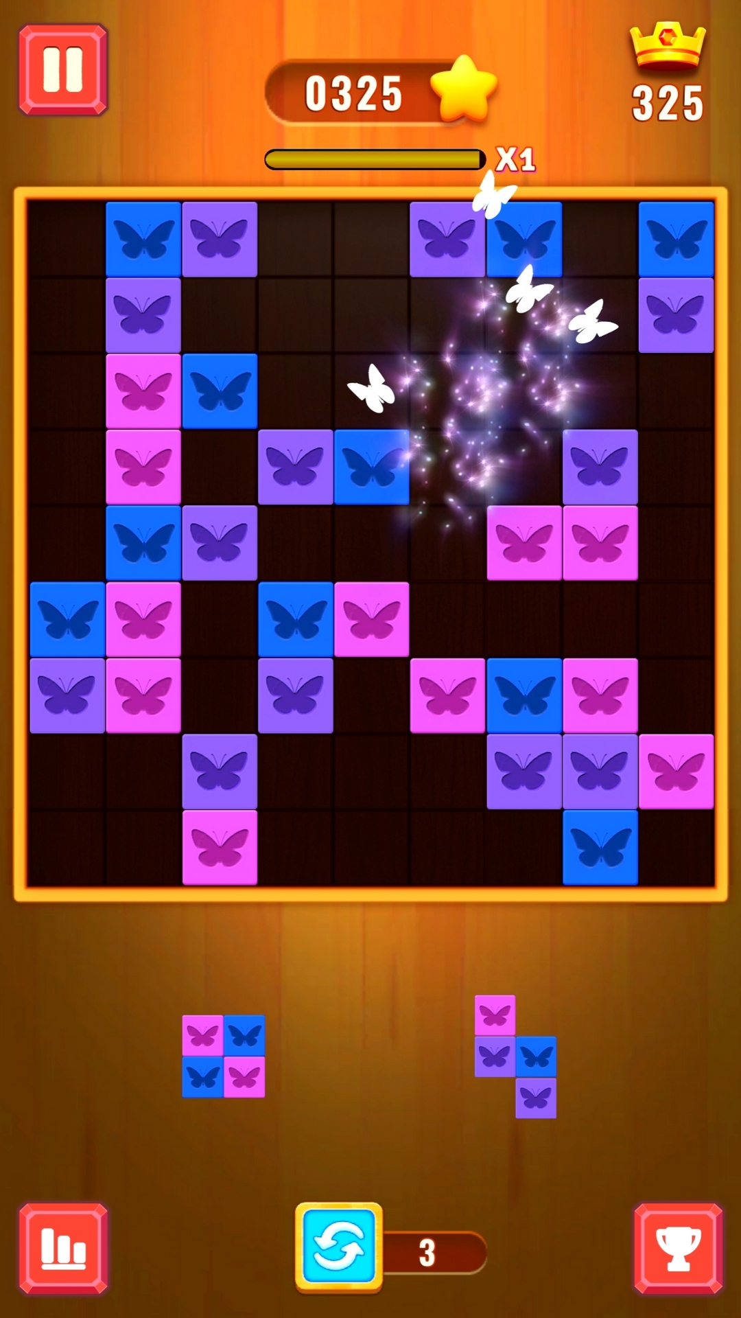 Butterfly: Block Puzzle screenshot 3